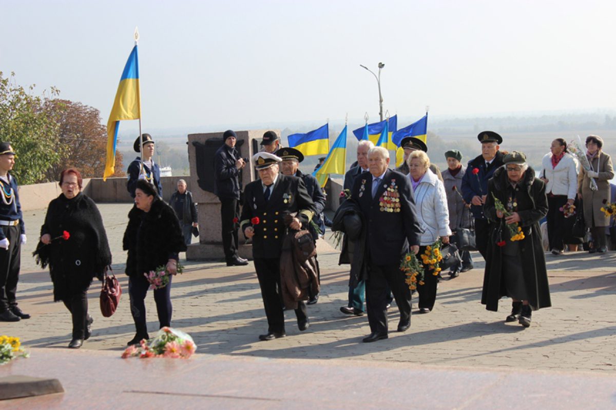 Херсонці відзначили 75-річчя визволення України від фашистських загарбників